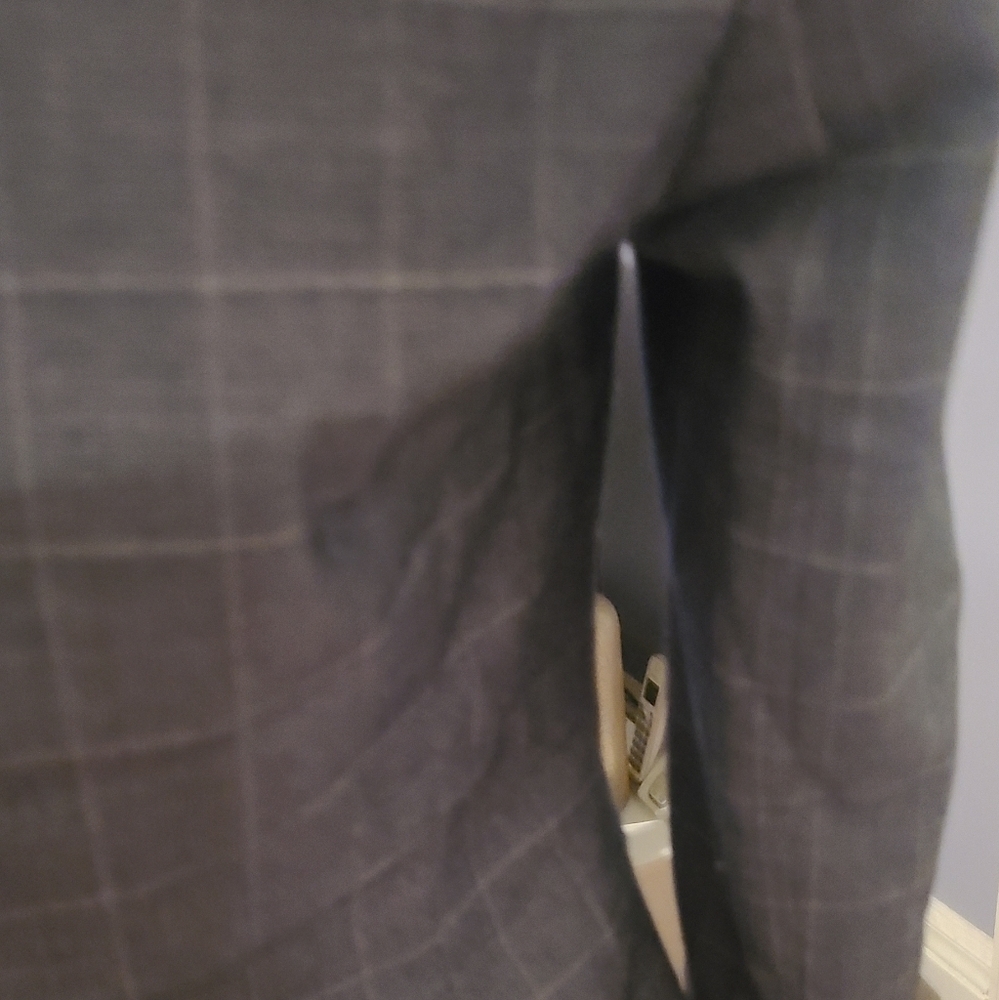 BANANA REPUBLIC NEW BLAZER GREY WHITE SIZE 2 HP 8x🔥🔥 - Picture 4 of 8